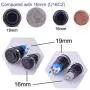 Ulincos Latching Push Button Switch U19C2 1NO1NC SPDT ON/Off Black Metal Shell with 12V White LED Ring Suitable for 19mm 3/4'' Mounting Hole (White) Ulincos Latching Push Button Switch U19C2 1NO1NC SPDT ON/Off Black Metal Shell with 12V White LED Ring Suitable for 19mm 3/4'' Mounting Hole (White)