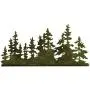Sizzix, Multi Color, Thinlits Die 661604, Tree Line by Tim Holtz, One Size Sizzix, Multi Color, Thinlits Die 661604, Tree Line by Tim Holtz, One Size