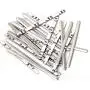 200PCS Aluminum & Adhesive Nose Strips for Face Mask, Mr Rex 90MM Metal Flat Nose Bridge Wire, Bendable Nose Pieces for Mask Sewing, Handmade DIY, Crafting (200) 200PCS Aluminum & Adhesive Nose Strips for Face Mask, Mr Rex 90MM Metal Flat Nose Bridge Wire, Bendable Nose Pieces for Mask Sewing, Handmade DIY, Crafting (200)
