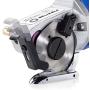 Reliable 1000FR Hand-Held Fabric Cutting Machine With Round Knife Cutting Machine 2 inch, 1/4 inch cutting capacity, Cast Aluminium Head, High Torque Motor, Built-In Sharpener and Knife Guard