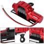 Demeras RC Metal Winch,1/10 Scale Crawler Winch Metal RC Winch Spare Upgrade Parts for 1/10 RC Rock Tracked Car