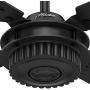 Hunter Fan Company 59235 Hunter 54'' Chronicle Matte Black Ceiling Fan with Wall Control, Large