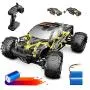 DEERC Brushless RC Cars 300E 60KM/H High Speed Remote Control Car 4WD 1:18 Scale Monster Truck for Kids Adults, All Terrain Off Road Truck with Extra Shell 2 Battery,40+ Min Play Car Gifts for Boys…
