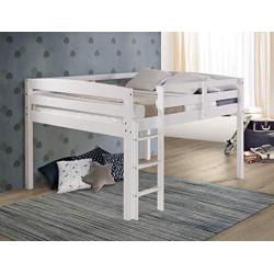 Concord Junior Loft Bed, Full, White