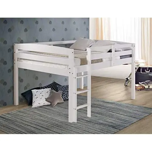 Concord Junior Loft Bed, Full, White Concord Junior Loft Bed, Full, White