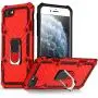 Military Grade for iPhone 8 Case iPhone 7 Case iPhone SE 2020 Metal Rotating Ring with Kickstand Holder Armor Heavy Duty Shockproof Drop Protective Cover for iPhone 8/7/SE 2020 Phone Case (Red) Military Grade for iPhone 8 Case iPhone 7 Case iPhone SE 2020 Metal Rotating Ring with Kickstand Holder Armor Heavy Duty Shockproof Drop Protective Cover for iPhone 8/7/SE 2020 Phone Case (Red)