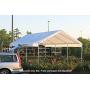 ShelterLogic SuperMax All Purpose Outdoor 10 x 20-Feet Canopy Replacement Cover for 2-Inch Frame Canopies (Cover Only, Frame Not Included)