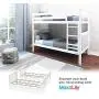 Max & Lily Bunk Bed, Twin, White Max & Lily Bunk Bed, Twin, White