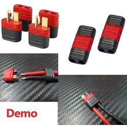 Deans Connector | Deans Plug | T Connector, Upgrade Version, 15 Female + 15 Males (15pair)