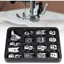 Sewing Machine Kit Set Parts Mini Household Press Foot Sew Machine Accessories Household Multifunctional 16PCS