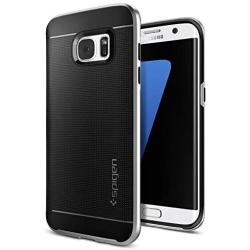 Spigen Neo Hybrid Designed for Samsung Galaxy S7 Edge Case (2016) - Satin Silver