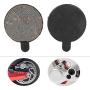 Brake Pads,4 Pairs Semi Metal Brake Disc Rotor Pad for 10inch Electric Scooter