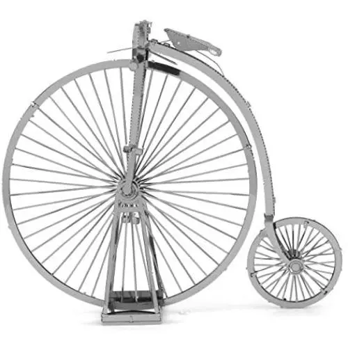 Metal Earth Fascinations Penny Farthing - High Wheel Bicycle 3D Metal Model Kit Metal Earth Fascinations Penny Farthing - High Wheel Bicycle 3D Metal Model Kit