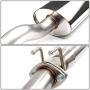 DNA Motoring CBE-OE-ARSX-S-NRT Stainless Steel Catback Exhaust System