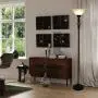 Floor Lamp for Living Room Decor by Light Accents - Tall Floor Lamp Bed Room Decor - Traditional Iron Scrollwork Standing Lamp Pole Light with Alabaster Glass Bowl Shade – 70'' Tall- (Bronze) Floor Lamp for Living Room Decor by Light Accents - Tall Floor Lamp Bed Room Decor - Traditional Iron Scrollwork Standing Lamp Pole Light with Alabaster Glass Bowl Shade – 70'' Tall- (Bronze)