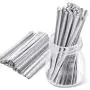 150 Pieces Aluminum Strip Adhesive Nose Bridge Wire Metal Flat Nose Bridge Strip for Making Face Cover DIY Handmade Craft Accessories 150 Pieces Aluminum Strip Adhesive Nose Bridge Wire Metal Flat Nose Bridge Strip for Making Face Cover DIY Handmade Craft Accessories