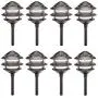 8 Pack Malibu 8301-9200-08 3-Tier Cast Metal Pathway Yard Landscape Lights,11 Watt, in Matte Black by Malibu Distribution 8 Pack Malibu 8301-9200-08 3-Tier Cast Metal Pathway Yard Landscape Lights,11 Watt, in Matte Black by Malibu Distribution