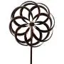Bronze Flower Style Kinetic Wind Garden Spinner Bronze Flower Style Kinetic Wind Garden Spinner