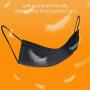 Black Mask Disposable, Eventronic 100 Pack Disposable Mask For Men, Adult Disposable Face Masks with Comfortable Elastic Ear Loop For Home & Office （Black & 100PCS）