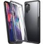 YOUMAKER Case for Galaxy Note 10 Plus, Built-in Screen Protector Work with Fingerprint ID Heavy Duty Full Body Shockproof Cover for Samsung Galaxy Note 10 Plus 6.8 Inch - Black/Black