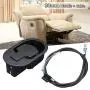 Oeey Metal Recliner Handle Replacement Parts with Cable, Pull Recliner Handle Chair Couch Release Handle for Sofa or Recliner, Fits Most Recliner Sofa Oeey Metal Recliner Handle Replacement Parts with Cable, Pull Recliner Handle Chair Couch Release Handle for Sofa or Recliner, Fits Most Recliner Sofa