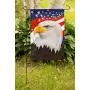 Clever Creations Garden Flag Stand, Premium Weatherproof Metal Powder Coated Flag Pole Holder, Perfect for 12 x 18 Inch Flags, Easy Assembly, 1 Pack
