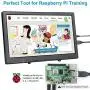 SunFounder Raspberry Pi Display-Portable 2 HDMI Gaming Monitor-13.3 Inch, 1920x1080-For PS4, Raspberry Pi, WiiU, Xbox 360, Windows 7/8/10
