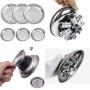 6-Piece Magnetic Tray Set (2.9'' x 1'' / 5.9'' x 1.29'' Round), Magnet Tool Trays Parts Holder, Best Gift for Men, Women, DIY Handyman, Woodworker, Father