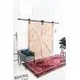 INDUSTRIAL BY DESIGN – 10ft Double Sliding Barn Door Hardware Kit – Ultra Quiet, Designers Choice, All Parts Included, Easy Installation with DIY Video Instructions INDUSTRIAL BY DESIGN – 10ft Double Sliding Barn Door Hardware Kit – Ultra Quiet, Designers Choice, All Parts Included, Easy Installation with DIY Video Instructions