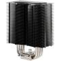Phanteks (PH-TC12DX_BK) U-Type Dual Tower Heat-Sink CPU Cooler, Black