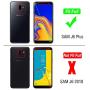 Galaxy J6 Plus Phone Case,Samsung Galaxy J6 Prime Case,Samsung Galaxy J6+ Case with HD Screen Protector, Gritup 360 Degree Rotating Metal Ring Holder Kickstand Phone Case for Galaxy J6 Plus Black