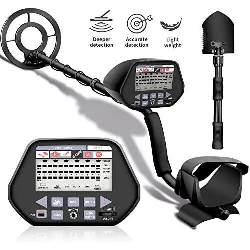 Metal Detectors for Youth & Kids, High Accuracy 10'' Waterproof Discovery Metal Detector, 3 Audio Tone & DISC Modes, Junior Metal Detector Aneken -GC1020 Metal Detectors for Youth & Kids, High Accuracy 10'' Waterproof Discovery Metal Detector, 3 Audio Tone & DISC Modes, Junior Metal Detector Aneken -GC1020