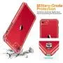 ESR Air Armor Designed for iPhone SE 2020 Case/iPhone 8 Case [Shock-Absorbing] [Scratch-Resistant] [Military Grade Protection] Hard Polycarbonate + Flexible Polymer Frame, for iPhone SE 2020/8, Red