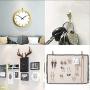 Picture Hanging Hooks, 130pcs Heavy Duty Metal Picture Hanger Hook Set Tool Kit with Nails for Displaying Framed Pictures Wall Decor