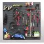 Proslat 88105 Heavy Duty PVC Slatwall Garage Organizer, 8-Feet by 4-Feet Section, Charcoal Proslat 88105 Heavy Duty PVC Slatwall Garage Organizer, 8-Feet by 4-Feet Section, Charcoal