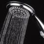 Dream Spa 1459 9-Setting High-Power Ultra-Luxury Handheld Shower Head with Patented ON/OFF Pause Switch and 5-7 foot Stretchable Stainless Steel Hose (Premium Chrome) Use as overhead or handshower