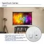 Elite Screens 90'' Spectrum Electric Motorized Projector Screen with Multi Aspect Ratio Function Diag 16:10 & 87-inch Diag 16:9, Home Theater 8K/4K Ultra HD Ready Projection Elite Screens 90'' Spectrum Electric Motorized Projector Screen with Multi Aspect Ratio Function Diag 16:10 & 87-inch Diag 16:9, Home Theater 8K/4K Ultra HD Ready Projection