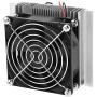 12V DIY Semiconductor Refrigeration Cooler Thermoelectric Peltier Cold Plate with Fan Cooling Device Conditioner Module