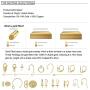 BENECREAT 10 PCS 14K Gold Filled Jewelry Making Bails Small Pinch Clip Bails for DIY Jewelry Making Project (Inner Dia, 2mm)