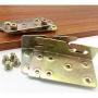 TIHOOD 4PCS Premium Heavy Duty Non-Mortise Bed Rail Fittings Wood Bed Rail Bracket, Headboards and Foot-Boards with Screws TIHOOD 4PCS Premium Heavy Duty Non-Mortise Bed Rail Fittings Wood Bed Rail Bracket, Headboards and Foot-Boards with Screws