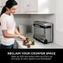 Ninja SP101 Foodi 8-in-1 Digital Air Fry, Large Toaster Oven, Flip-Away for Storage, Dehydrate, Keep Warm, 1800 Watts, XL Capacity, Stainless Steel