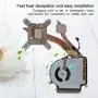 fosa High Performance CPU Cooler 5-pin Connector CPU Cooling Fan Heatsink Fan for Lenovo ThinkPad T430 Series, Lenovo Thinkpad T430i Series, Fast Heat Dissipation