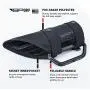 GPCA Metal Grab Handle - GP-Grip LITE for Jeep Wrangler JL JT JK Sport Sahara Rubicon Gladiator 4DR 2DR 2007-2021 with 3'' roll bar. Patented (Pair, Jet Black)