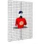 Grid Panel for Retail Display – Perfect Metal Grid for Any Retail Display, 2’ Width x 6’ Height, 3 Grids Per Carton (Black)