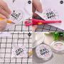 BUYGOO 30Pcs 2.4 inch Acrylic Design Button Badge Clear Button Pin Badges Kit for DIY Crafts and Childrens Paper Craft Activities and More