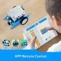 Makeblock mBot Robot Kit with Bluetooth Dongle, STEM Toys with Metal Materials, APP Remote Control with Easy constructions, Scratch and Arduino C Programming Supported, Gift for Kids Makeblock mBot Robot Kit with Bluetooth Dongle, STEM Toys with Metal Materials, APP Remote Control with Easy constructions, Scratch and Arduino C Programming Supported, Gift for Kids