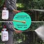 ITISLL Portable Garden Pump Sprayer Brass Wand Shoulder Strap for Yard Lawn Weeds Plants 1Gal