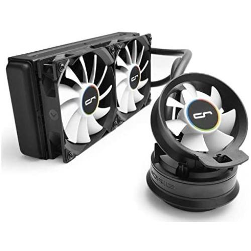 CRYORIG A40 Hybrid Liquid Cooler 240mm Radiator with Additional Airflow Fan