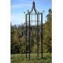 H Potter Trellis Obelisk for Climbing Plant Large Garden Wrought Iron Ornamental for Patio Deck