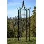 H Potter Trellis Obelisk for Climbing Plant Large Garden Wrought Iron Ornamental for Patio Deck